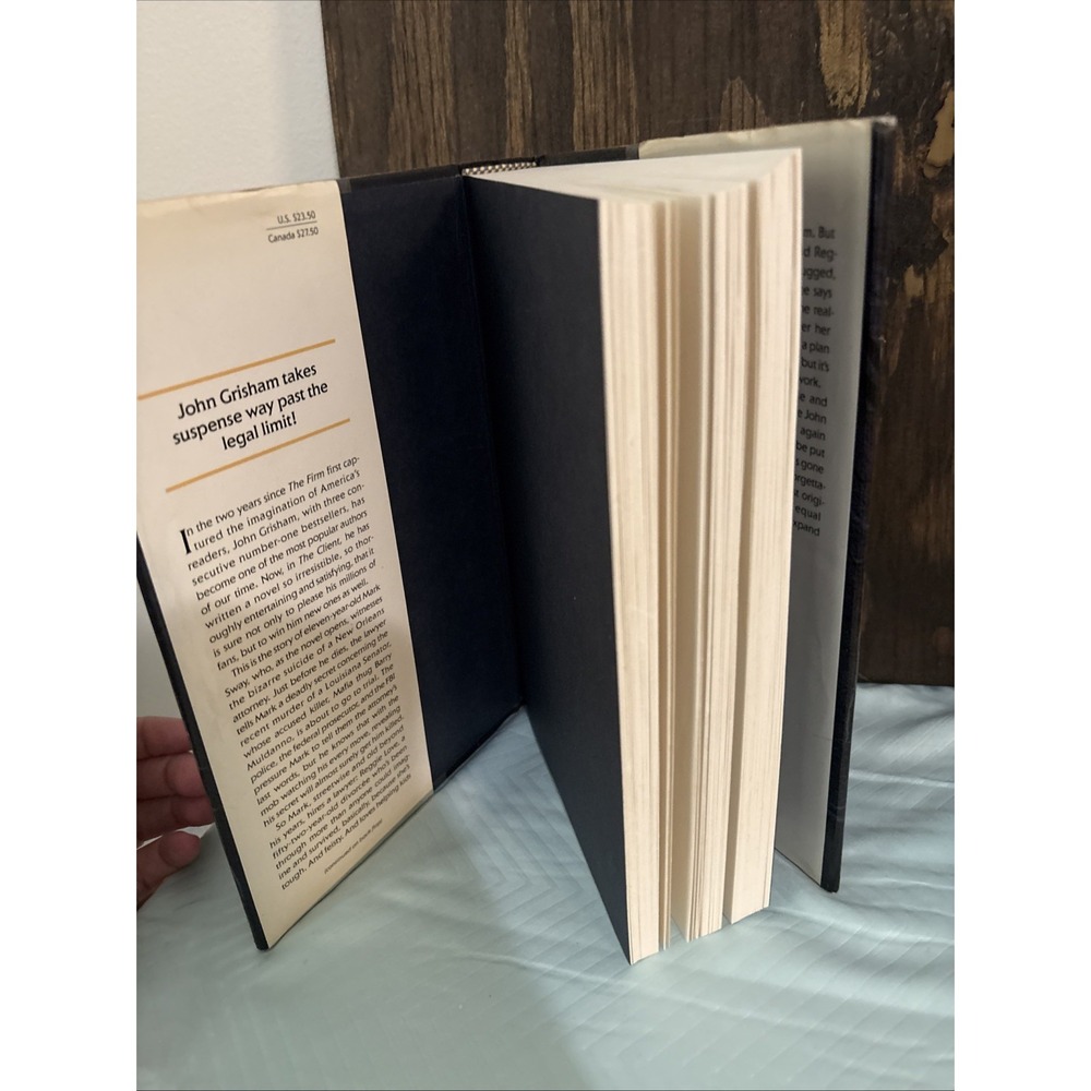 The Client - Hardcover By Grisham, John - VERY GOOD - Picture 4 of 5